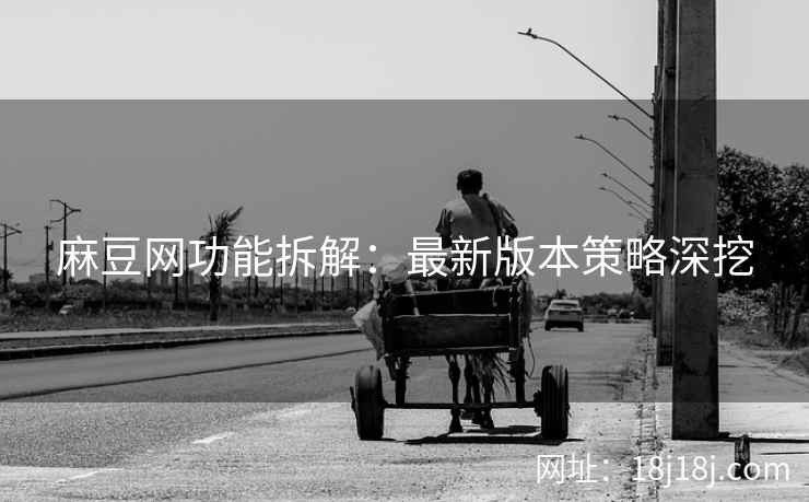 麻豆网功能拆解：最新版本策略深挖