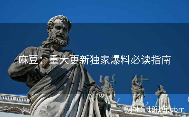 麻豆：重大更新独家爆料必读指南